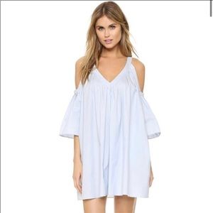 Rebecca Minkoff Judith Cold Shoulder Mini Dress Size XS